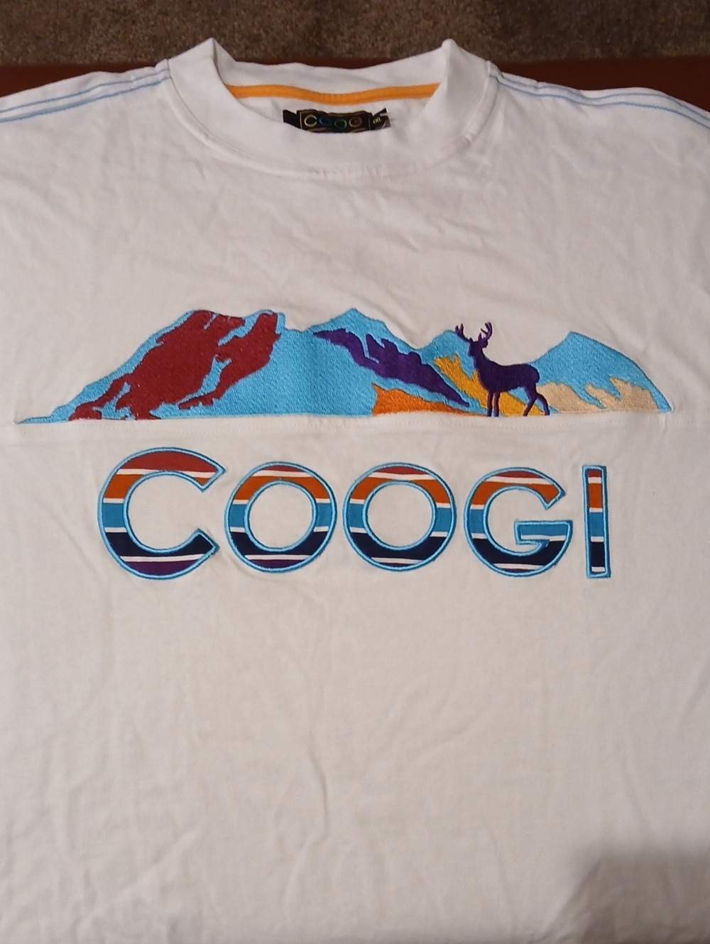 COOGI Embroidered Men's Short Sleeve Shirt Size: XXL New with Tag
